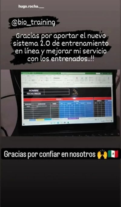Testimonio real de cliente BioTraining